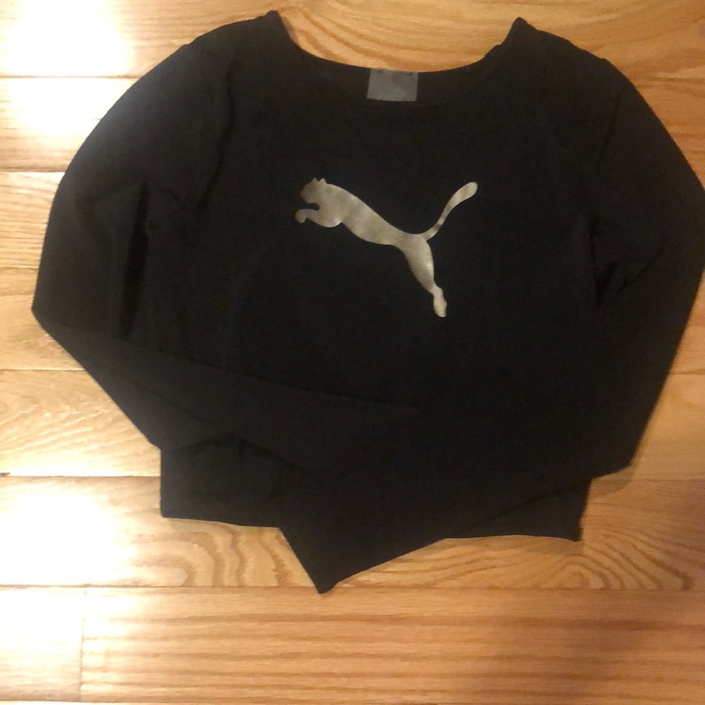 puma brand backless women’s athletic shirt